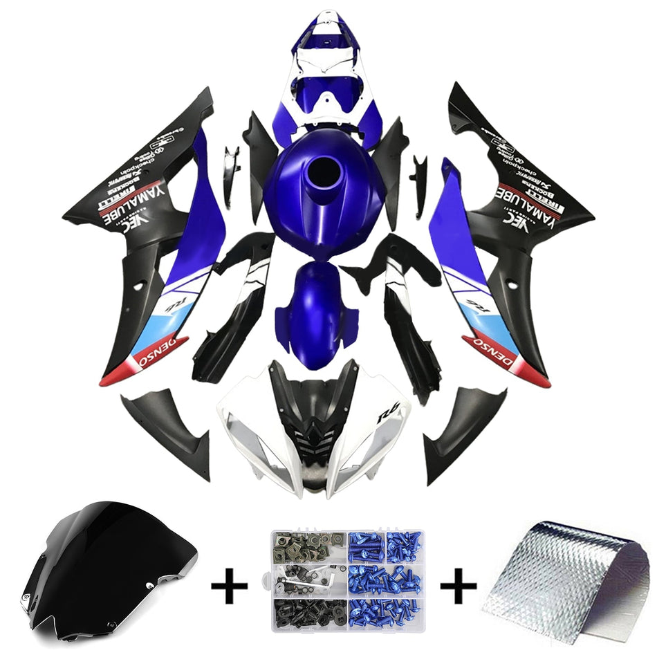 2008-2016 ヤマハ YZF 600 R6 フェアリングキット ボディワーク プラスチック ABS