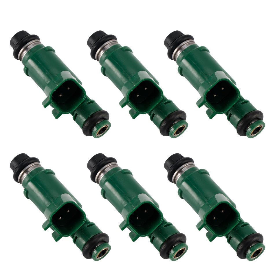 2002-2008 ジャガー Xタイプ 3.0L V6 2.5L 6PCS 燃料インジェクター 1X43-AB 1955004011