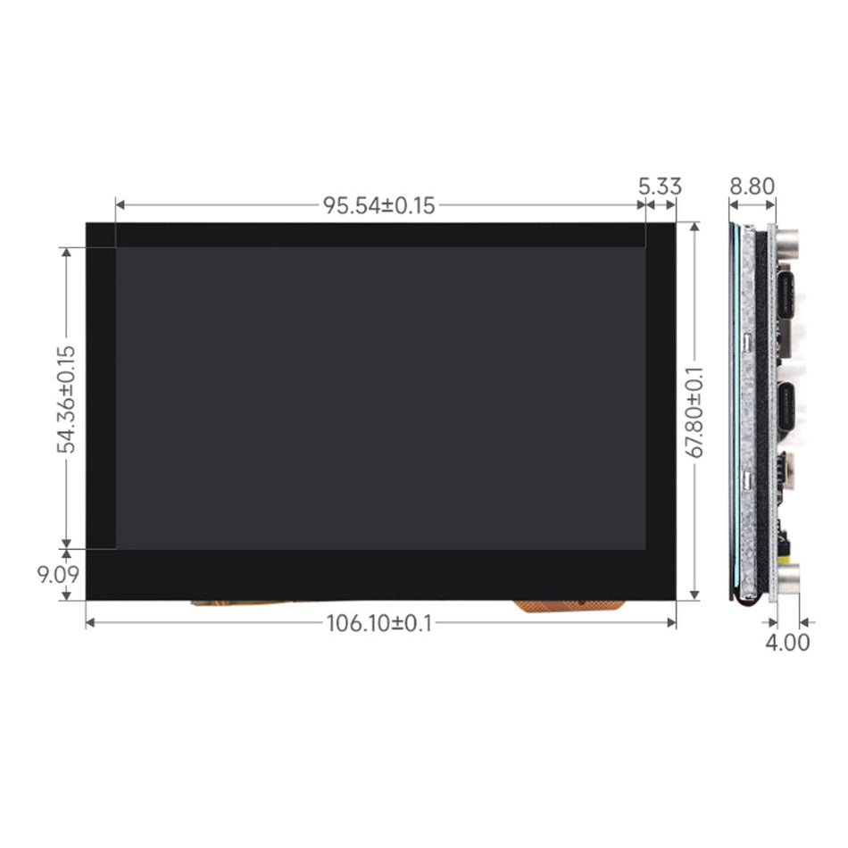 ESP32-S3 開発ボード 4.3 インチ 静電容量式タッチスクリーン LX7 Wifi Bluetooth