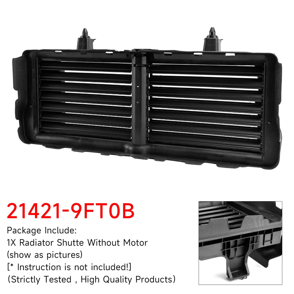 日産タイタン 2017-2020用ラジエーターシャッターアセンブリ（モーターなし）21421-9FT0B