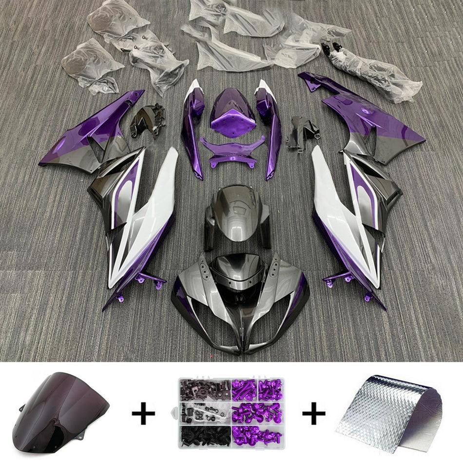 2009-2012 カワサキ ZX6R 636 フェアリングキット ボディワーク プラスチック ABS