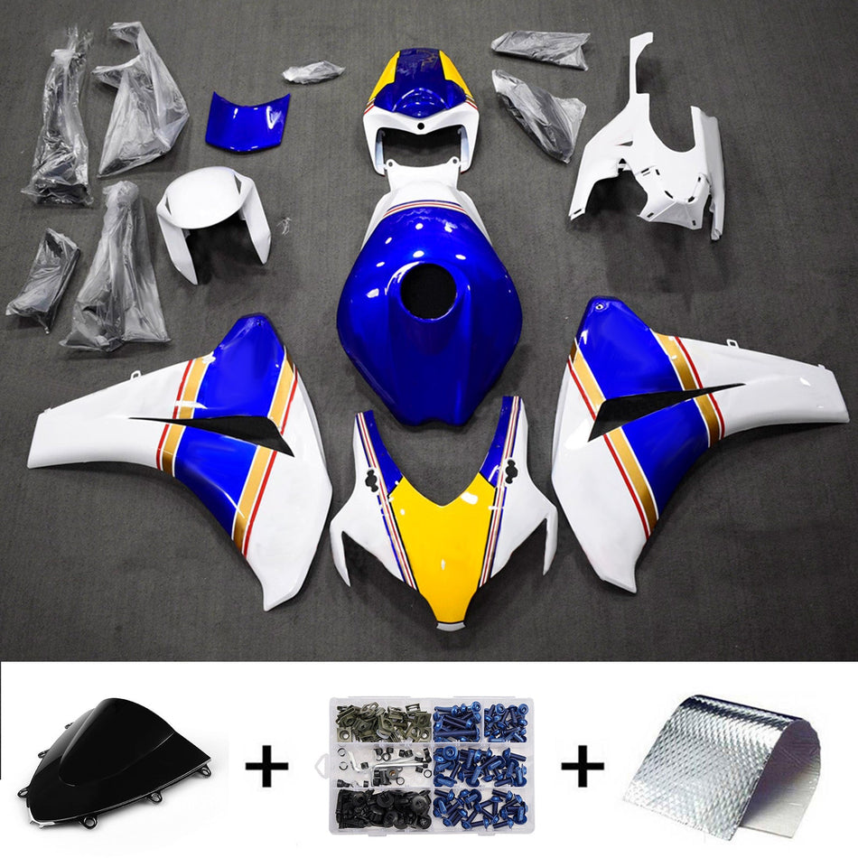 ホンダ CBR1000RR 2008-2011 用射出成形フェアリングキット ボディワーク プラスチック ABS