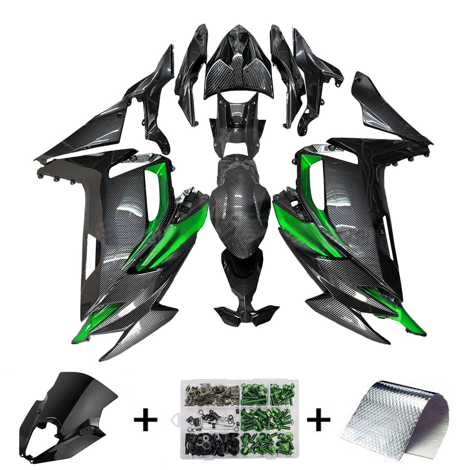 インジェクションフェアリングキット ボディワーク ABS カワサキ ER-6F Ninja650 2020-2025 に適合