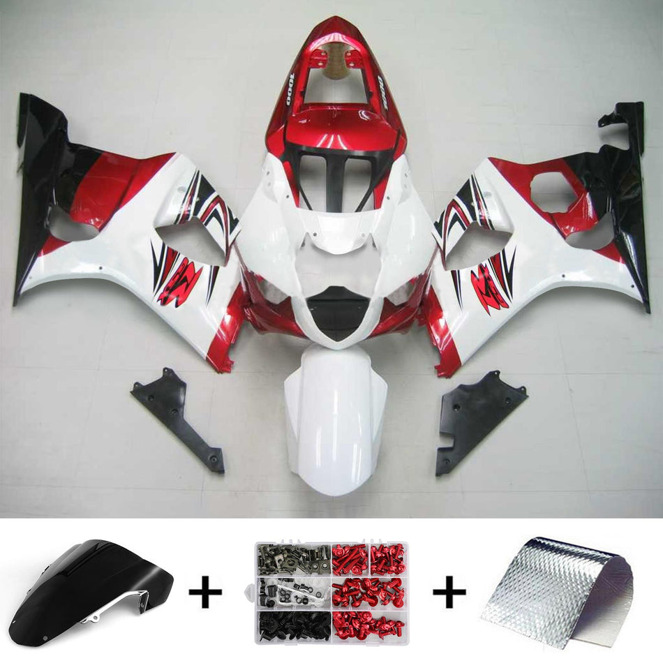 2003-2004 スズキ GSXR1000 K3 Amotopart インジェクションフェアリングキット ボディワーク プラスチック ABS #116