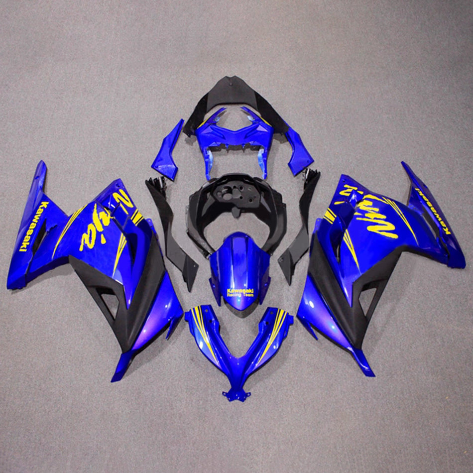 インジェクションフェアリングキット ボディワーク プラスチック ABS カワサキ EX300 Ninja300 2013-2024 に適合