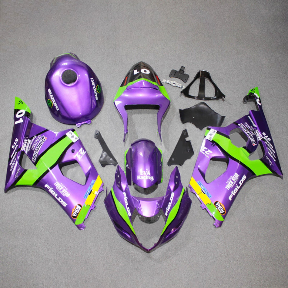 スズキ GSXR1000 2003-2004 K3用 インジェクションフェアリングキット ボディワーク プラスチック ABS