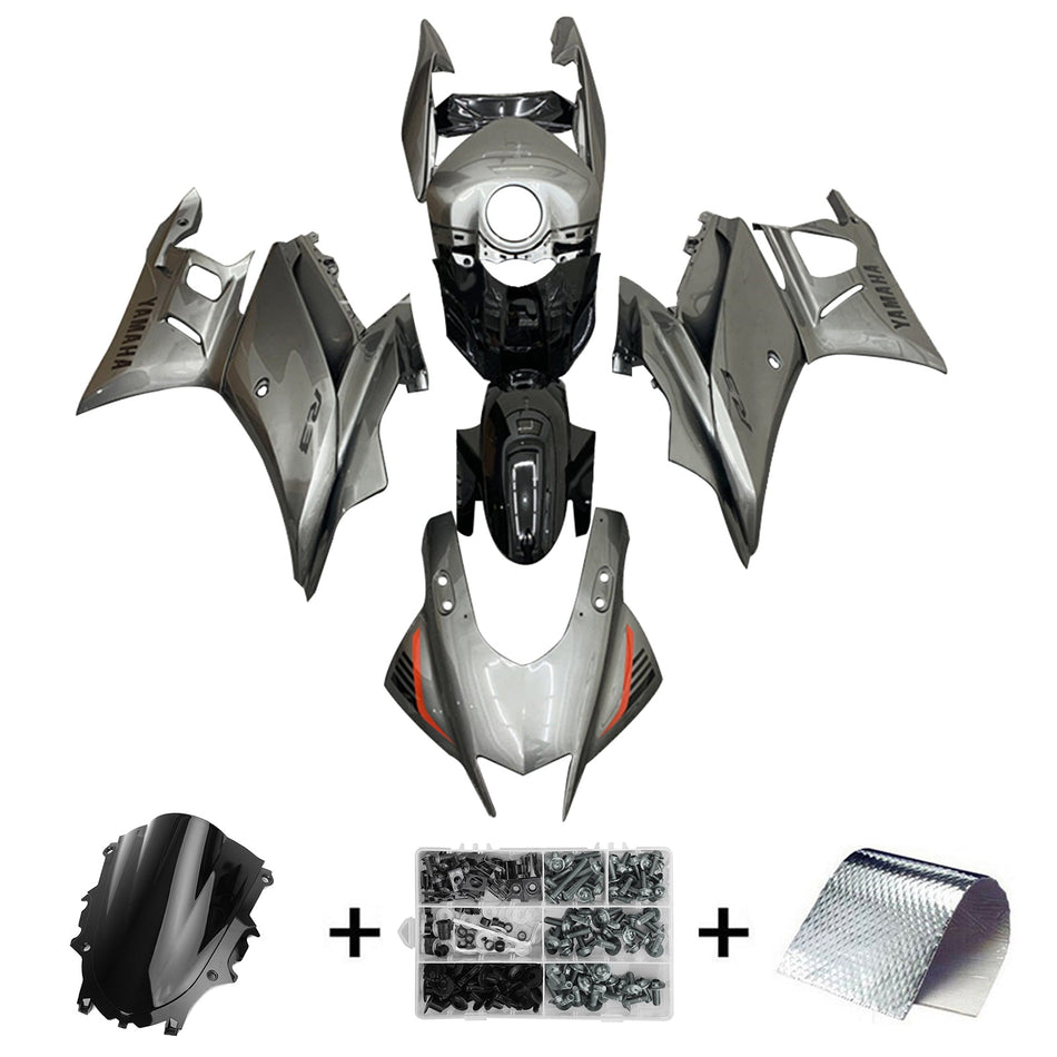 2019-2021 ヤマハ YZF-R3 R25 フェアリングキット ボディワーク プラスチック ABS