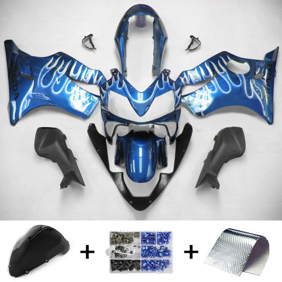 2004-2007 ホンダ CBR600 F4i Amotopart インジェクションフェアリングキット ボディワーク プラスチック ABS #116