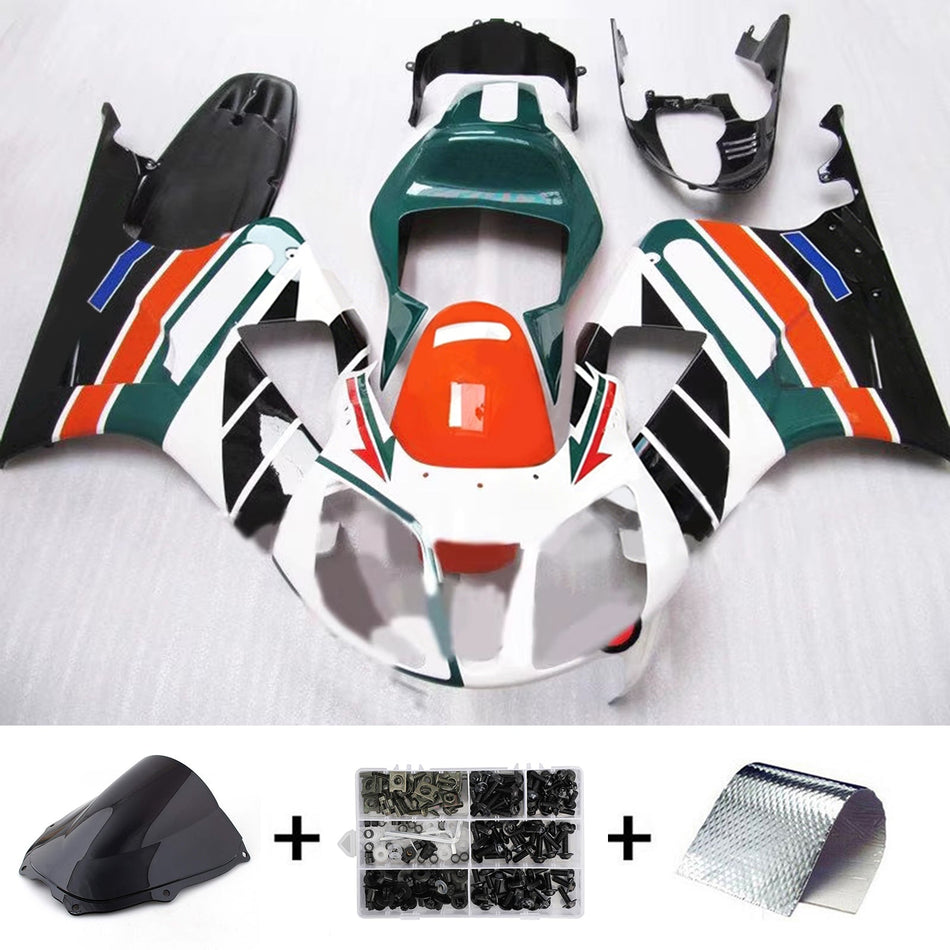ホンダ VTR1000 RC51 2000-2006 用 ABS樹脂製インジェクションフェアリングキット