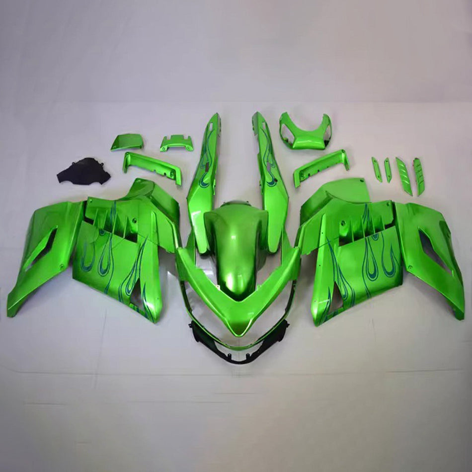 インジェクションフェアリングキット ボディワーク Kawasaki ZX14R ZZR1400 2006-2011 に適合