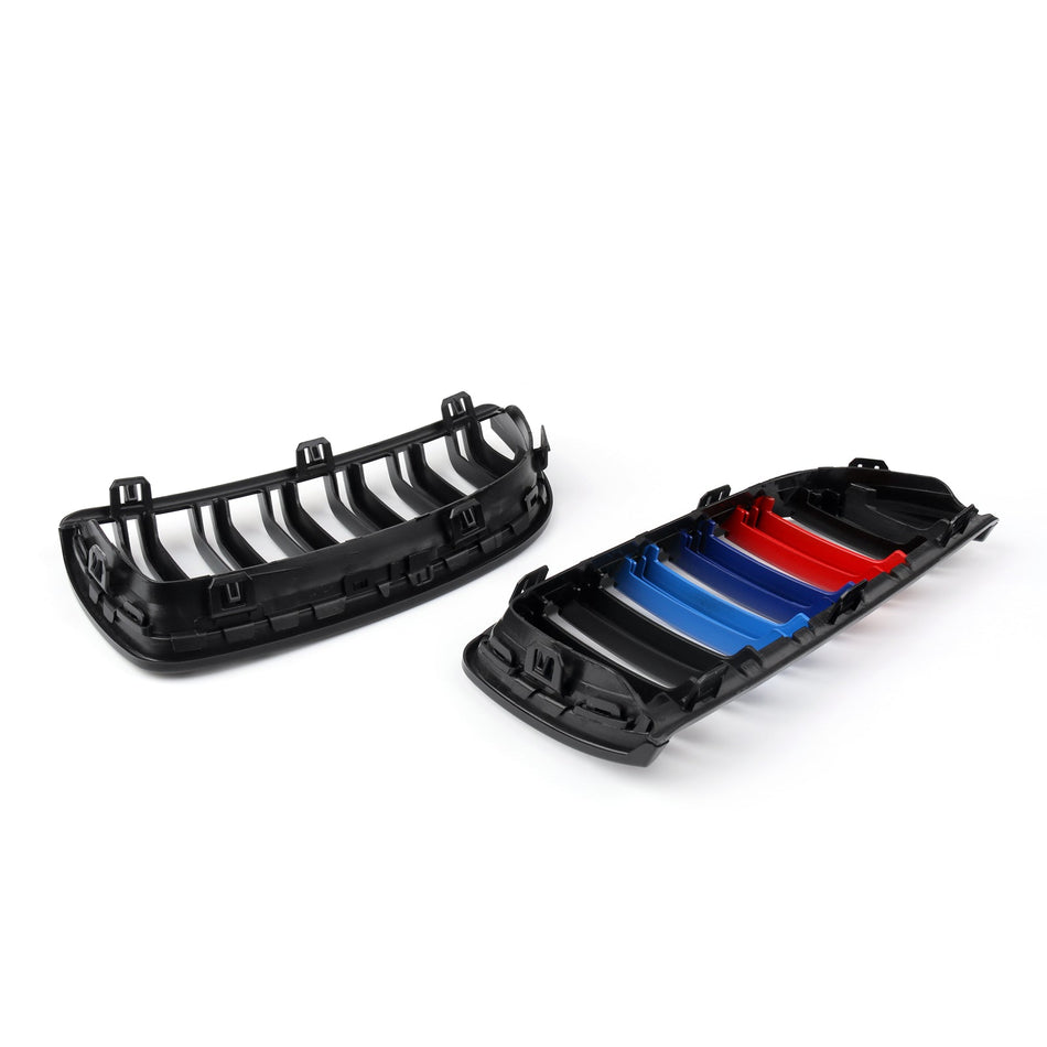 2004-2007 BMW E90 セダン ワゴン 320i フロント キドニー ダブルスラットグリル Mカラー
