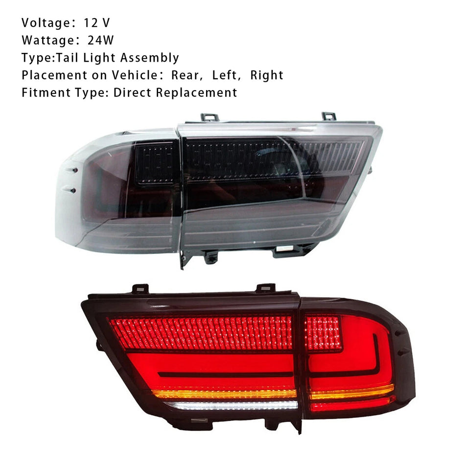 2021-2023 トヨタ ランドクルーザー LC300 左+右 LED テールライト アセンブリ