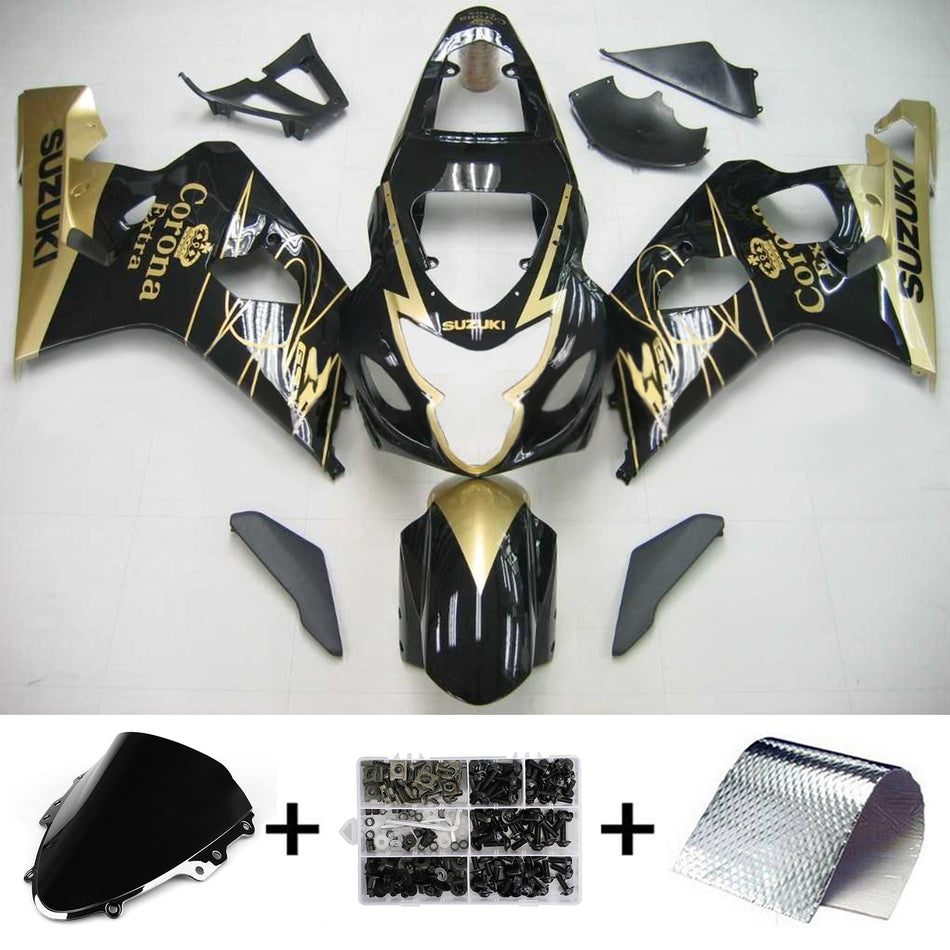 2004-2005 スズキ GSXR 600/750 K4 Amotopart インジェクションフェアリングキット ボディワーク プラスチック ABS #118