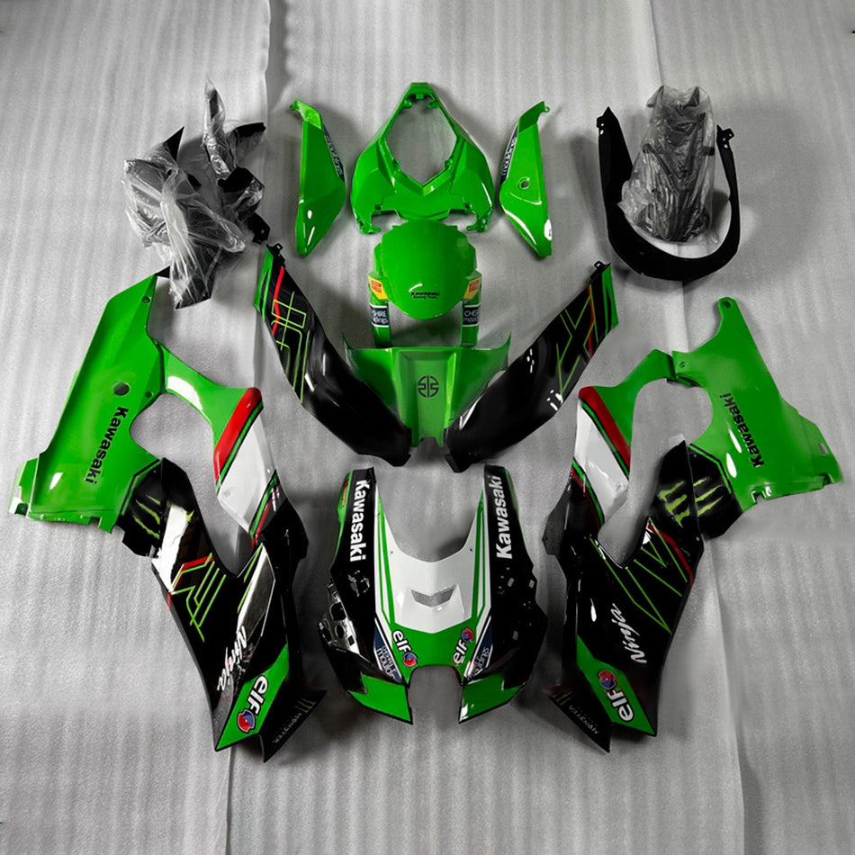 インジェクションフェアリングキット ボディワーク ABS カワサキ ZX-10R ZX-10RR 2021-2025 に適合