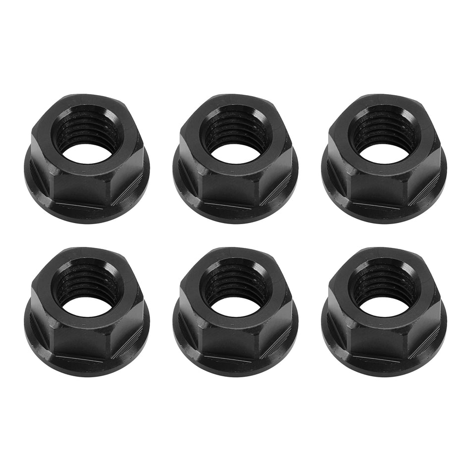 リアスプロケットナットキット M10x1.5mm ブラック Aprilia RSV RSV4 1000R ファクトリー 04-16用