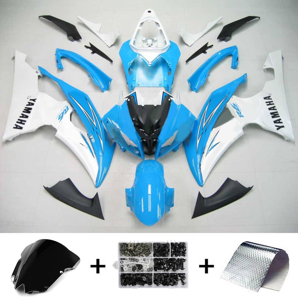 2008-2016 ヤマハ YZF 600 R6 Amotopart インジェクションフェアリングキット ボディワーク プラスチック ABS #136