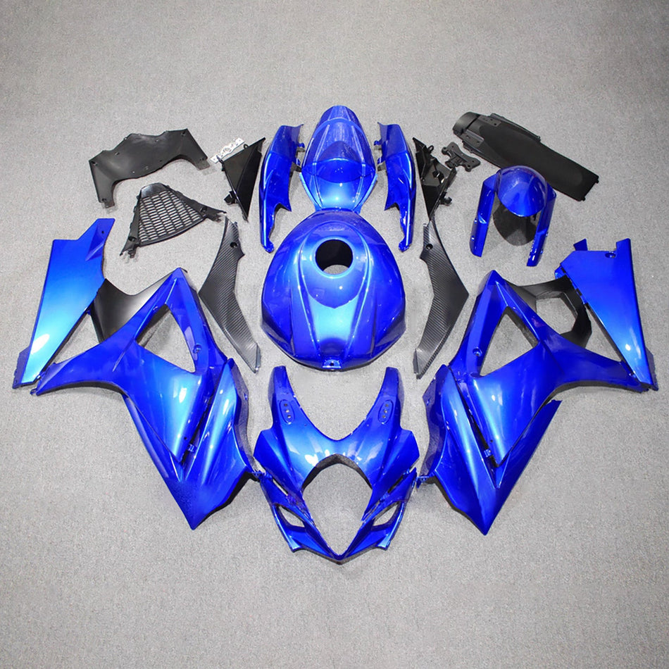 スズキ GSXR1000 2007-2008 K7用 インジェクションフェアリングキット ボディワーク プラスチック ABS