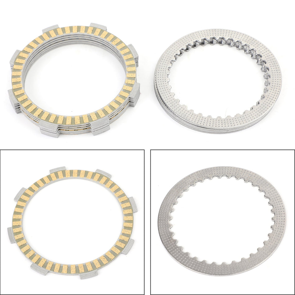 クラッチキット スチール&amp;フリクションプレート カワサキ KX80 KX85 KX100 1998-2018 汎用
