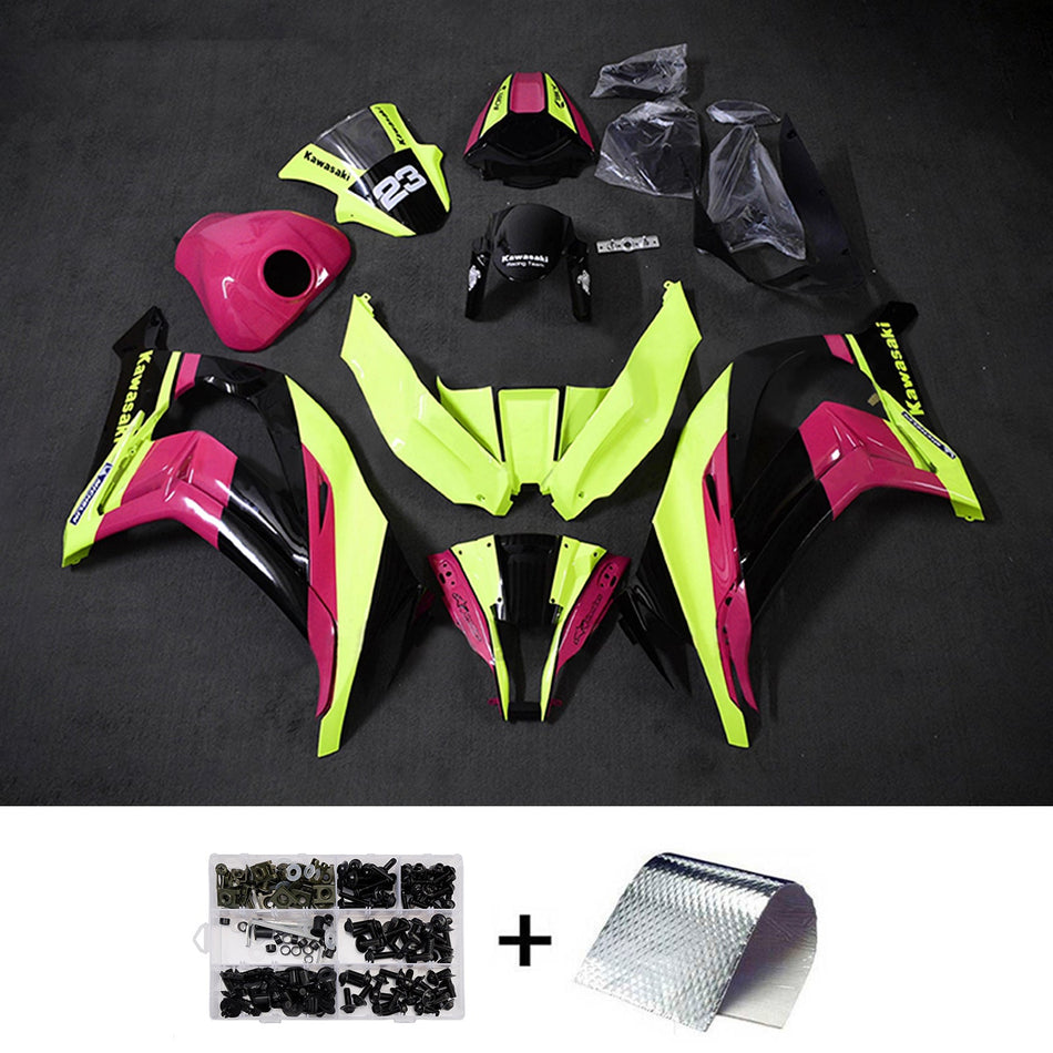 インジェクションフェアリングキット ボディワーク プラスチック ABS カワサキ ZX10R 2011-2015 に適合