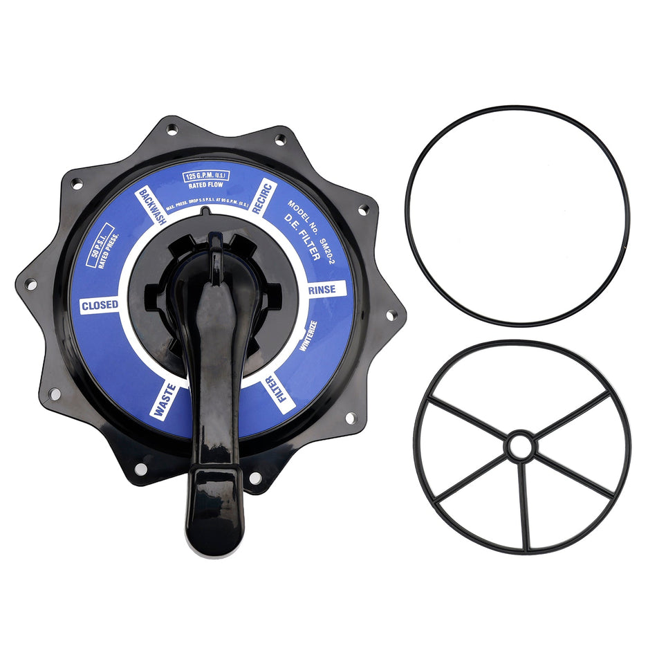 R0443900 2インチトップバルブアセンブリ（Zodiac Jandyマルチポートバルブ交換用）
