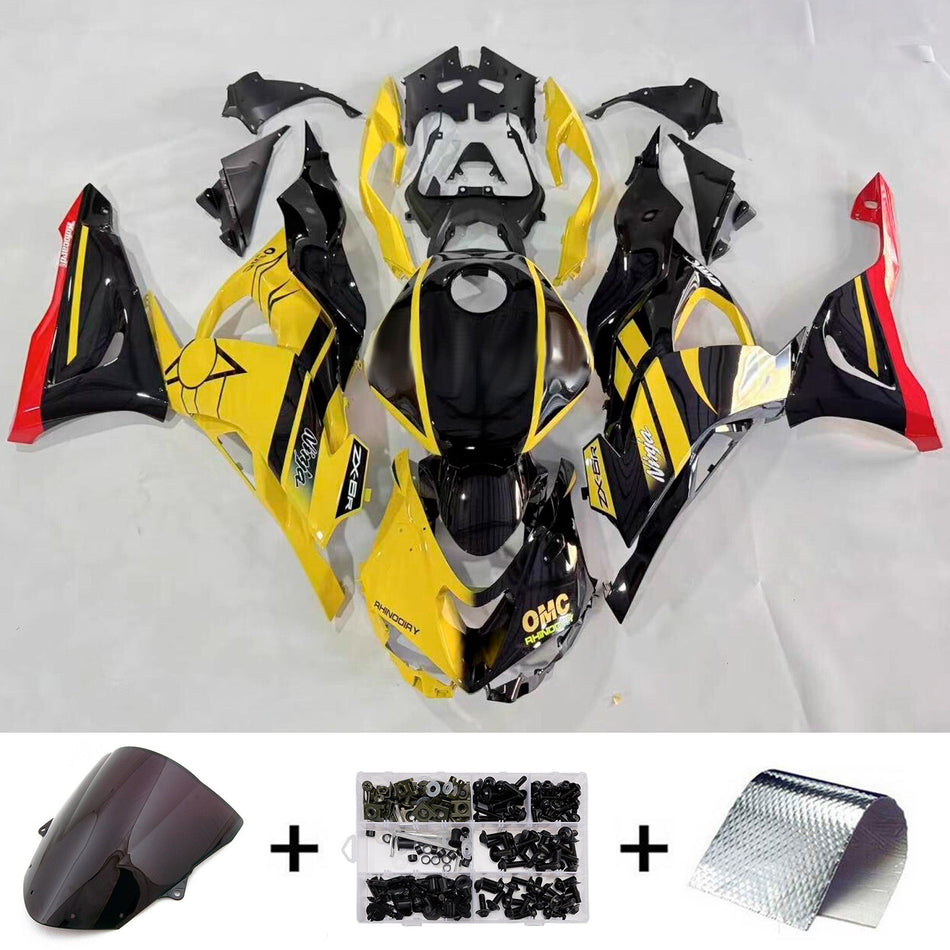 インジェクションフェアリングキット ボディワーク プラスチック ABS カワサキ ZX-6R 2024-2025 に適合