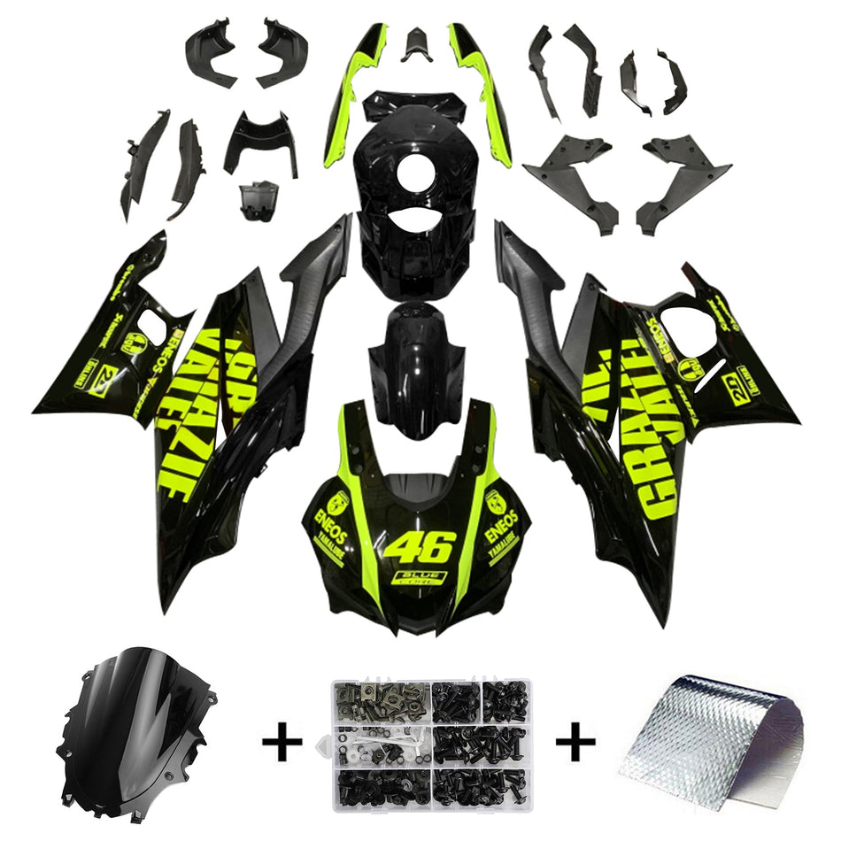 2022-2023 ヤマハ YZF-R3 R25 インジェクションフェアリングキット ボディワーク プラスチック ABS