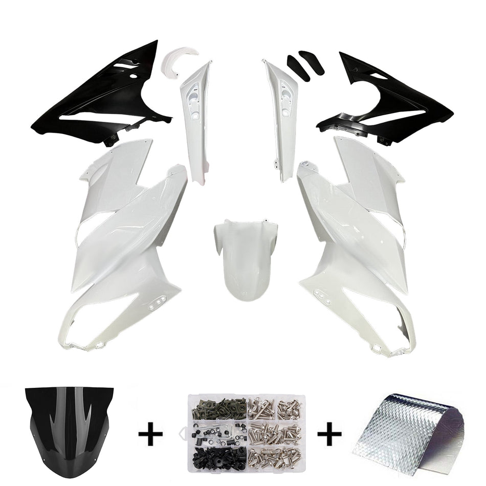 カワサキ Ninja650 ER-6F EX650 2009-2011用 インジェクションフェアリングキット プラスチック