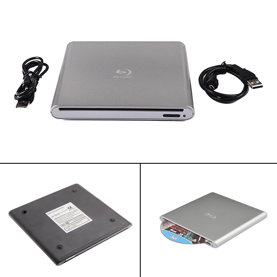 純正ブルーレイバーナー 外付けUSB 3.0プレーヤー BD DVD CDレコーダー ケーブルドライブ
