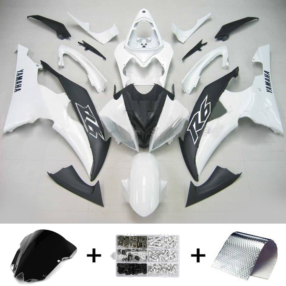 2008-2016 ヤマハ YZF 600 R6 Amotopart インジェクションフェアリングキット ボディワーク プラスチック ABS #115