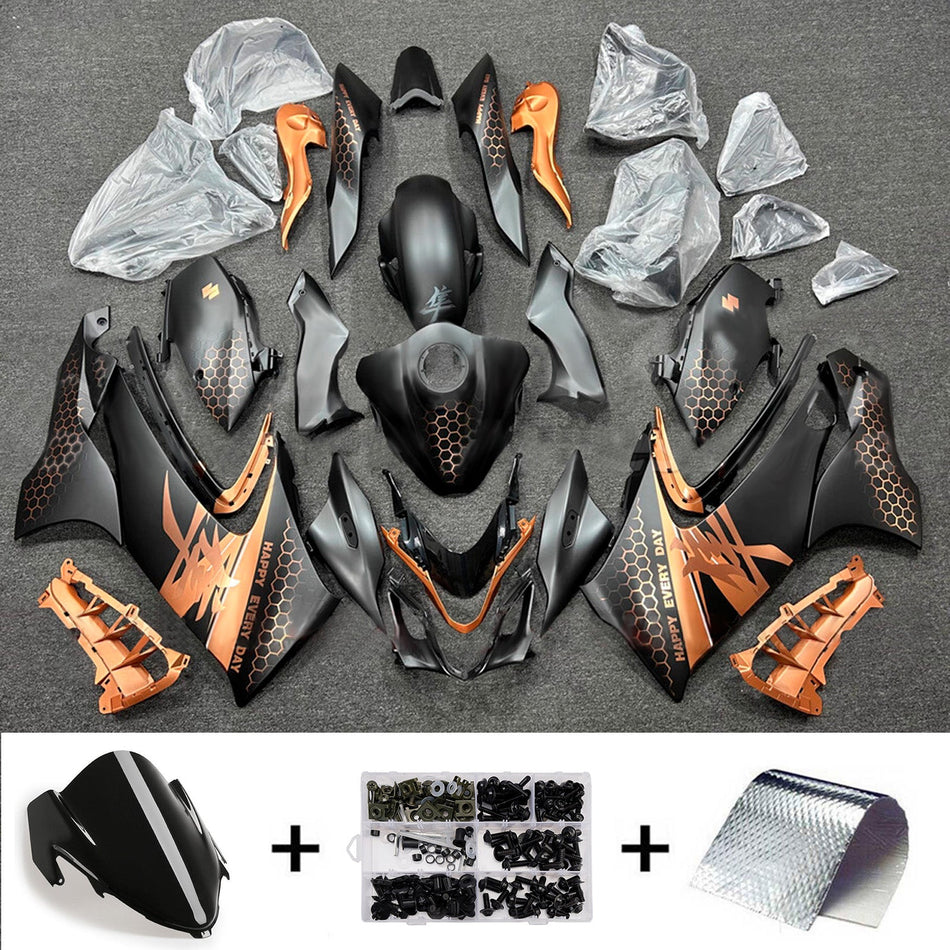 スズキ ハヤブサ GSX1300R 2021-2025 用 インジェクションフェアリングキット ボディワーク ABS