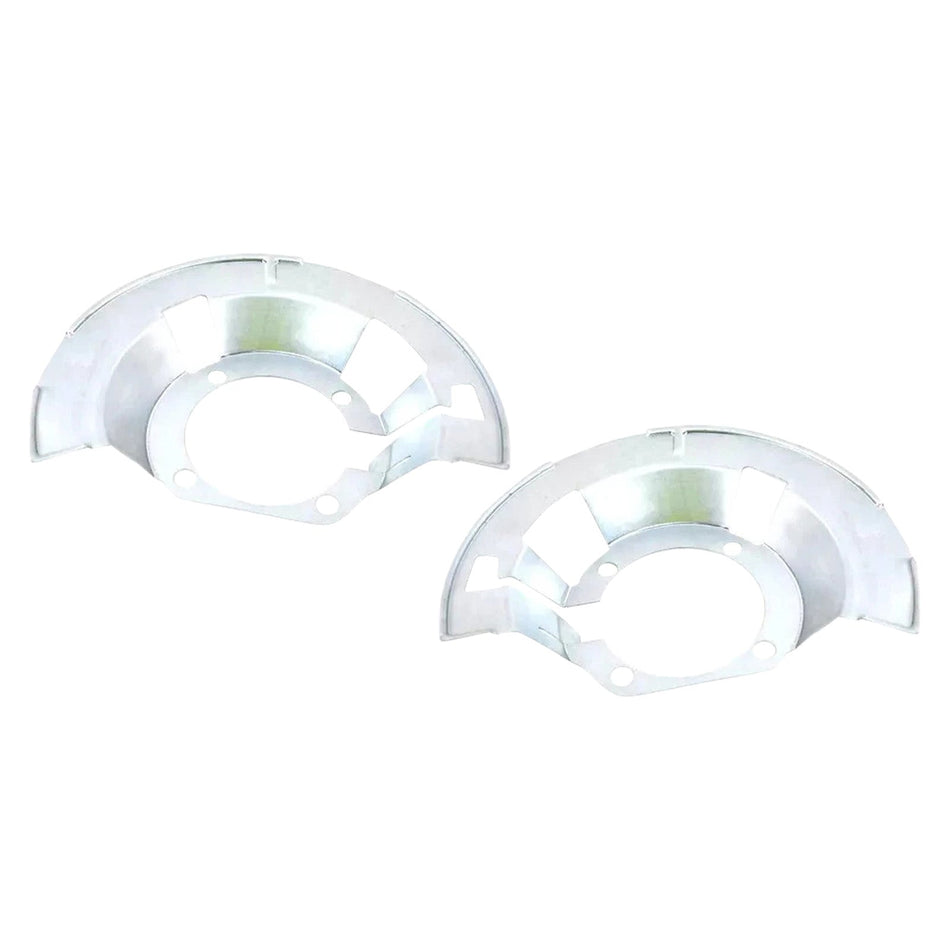 フロントブレーキダストシールド 2個セット 5015128AA ジープ ラム 1500 2500 3500 2000-2002年モデル対応
