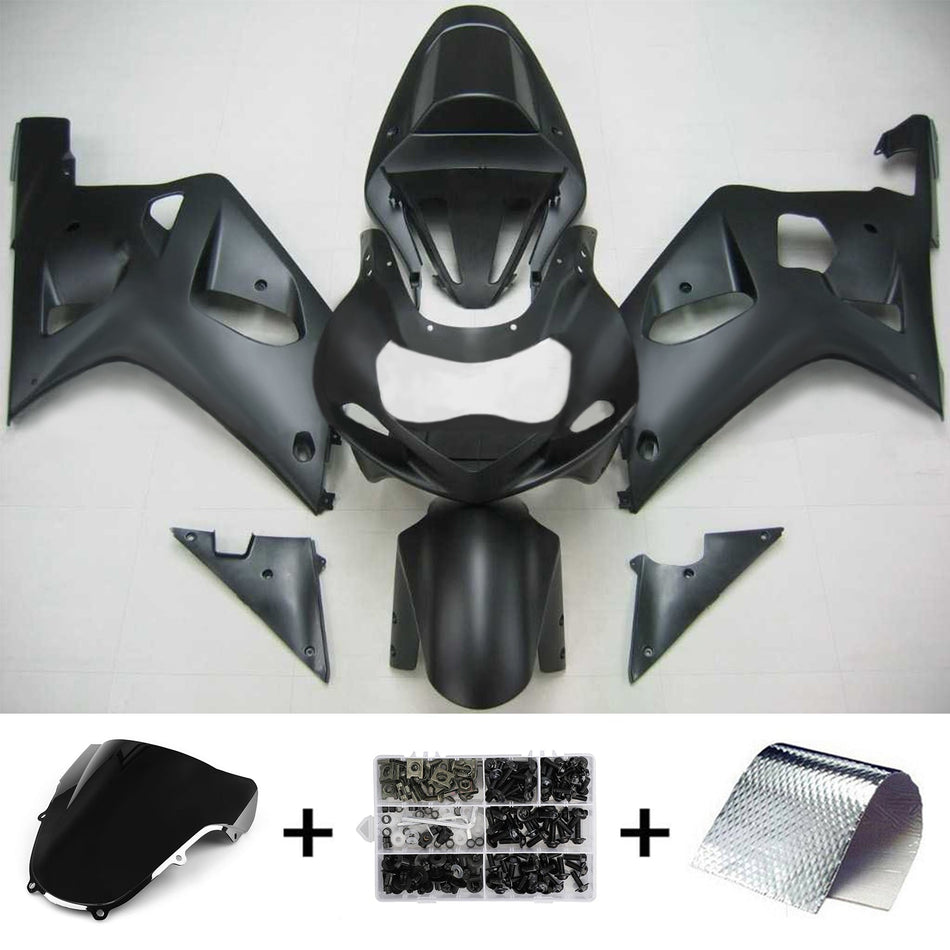 2001-2003 スズキ GSXR600 K1 インジェクションフェアリングキット ボディワーク プラスチック ABS #103 Amotopart