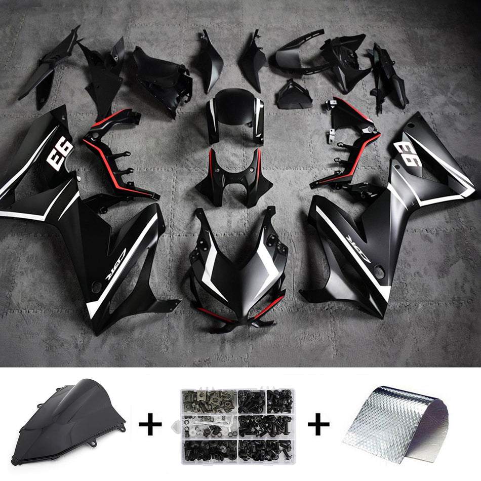 ホンダ CBR650R 2019-2020 用射出成形フェアリングキット ボディワーク プラスチック ABS