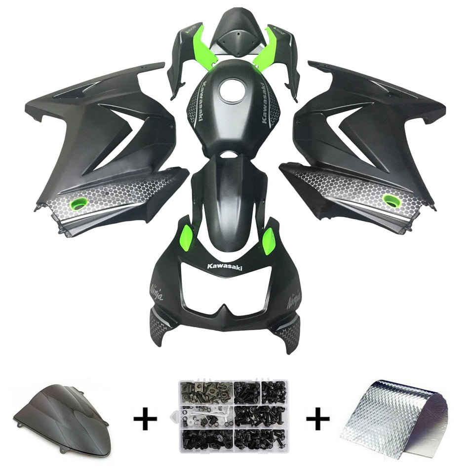 2008-2012 カワサキ EX250 Ninja250R インジェクションフェアリングキット ボディワーク プラスチック ABS