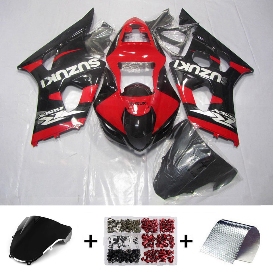 スズキ GSXR1000 2000-2002 K1 K2 用 インジェクションフェアリングキット ボディワーク プラスチック ABS