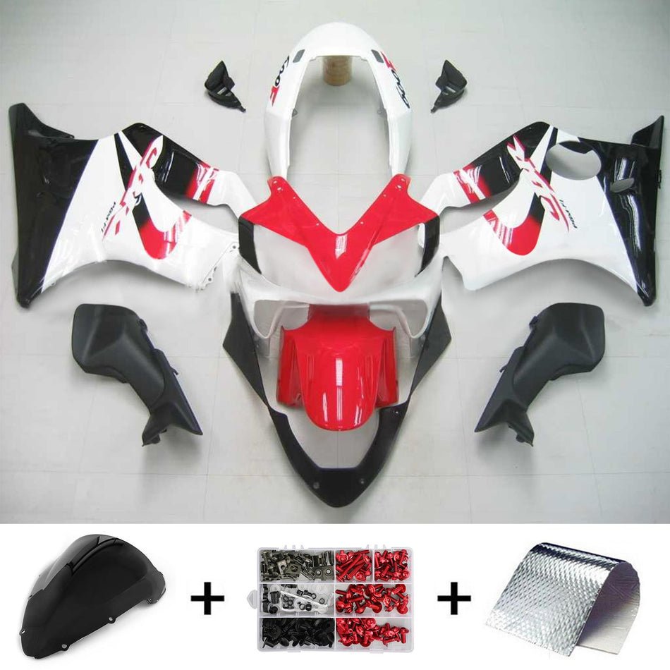 2004-2007 ホンダ CBR600 F4i Amotopart インジェクションフェアリングキット ボディワーク プラスチック ABS #124