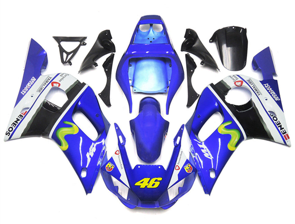 1998-2002 ヤマハ YZF 600 R6 インジェクションフェアリングキット ボディワーク プラスチック ABS #30