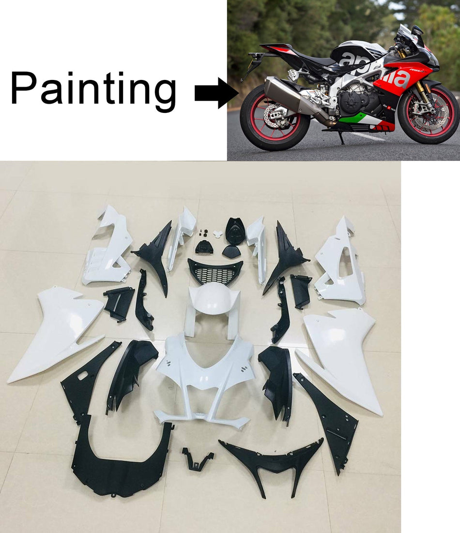 2016-2020 Aprilia RSV4 1000 Amotopart インジェクションフェアリングキット ボディワーク プラスチック #105