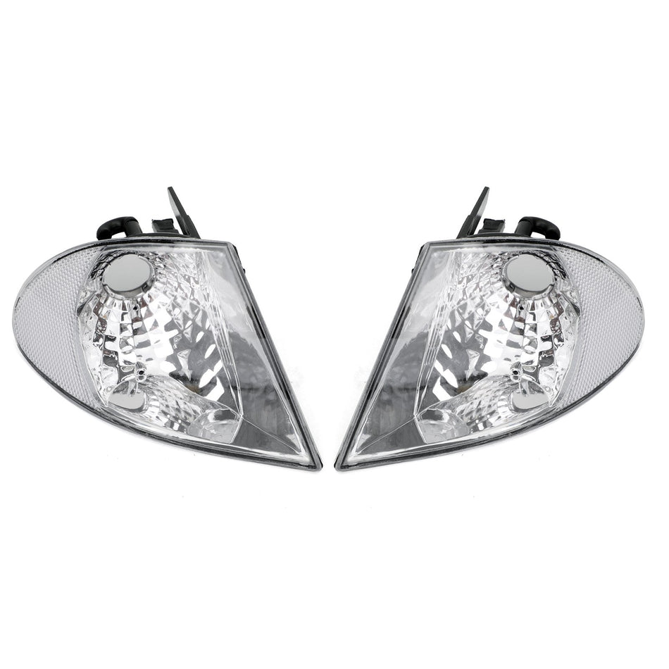 1999-2001 BMW 3シリーズ E46 ペア フロントインジケーター ターンシグナル コーナー クリアライト