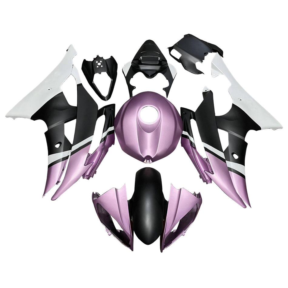 インジェクションフェアリングキット ボディワーク プラスチック ABS ヤマハ YZFR6 YZF-R6 2008-2016用