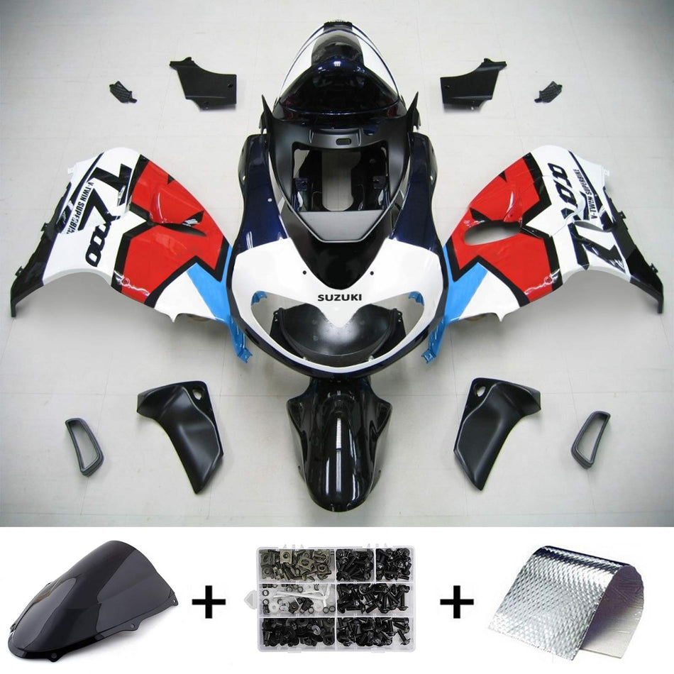 1998-2003 スズキ TL1000R Amotopart インジェクションフェアリングキット ボディワーク プラスチック ABS #112