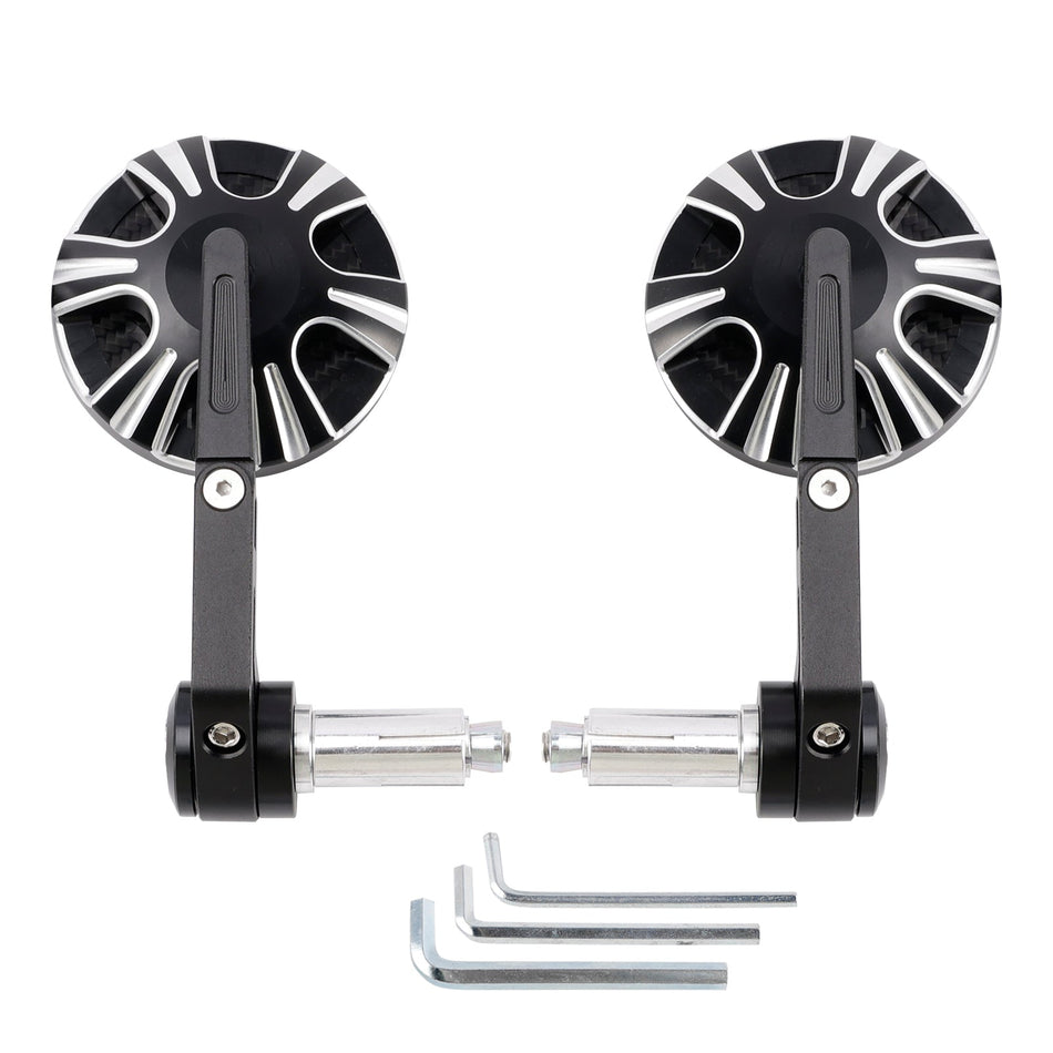 CNC バーエンドミラーセットアプリリア RS660 Tuono 660 RSV4 Tuono V4 Dorsoduro 用