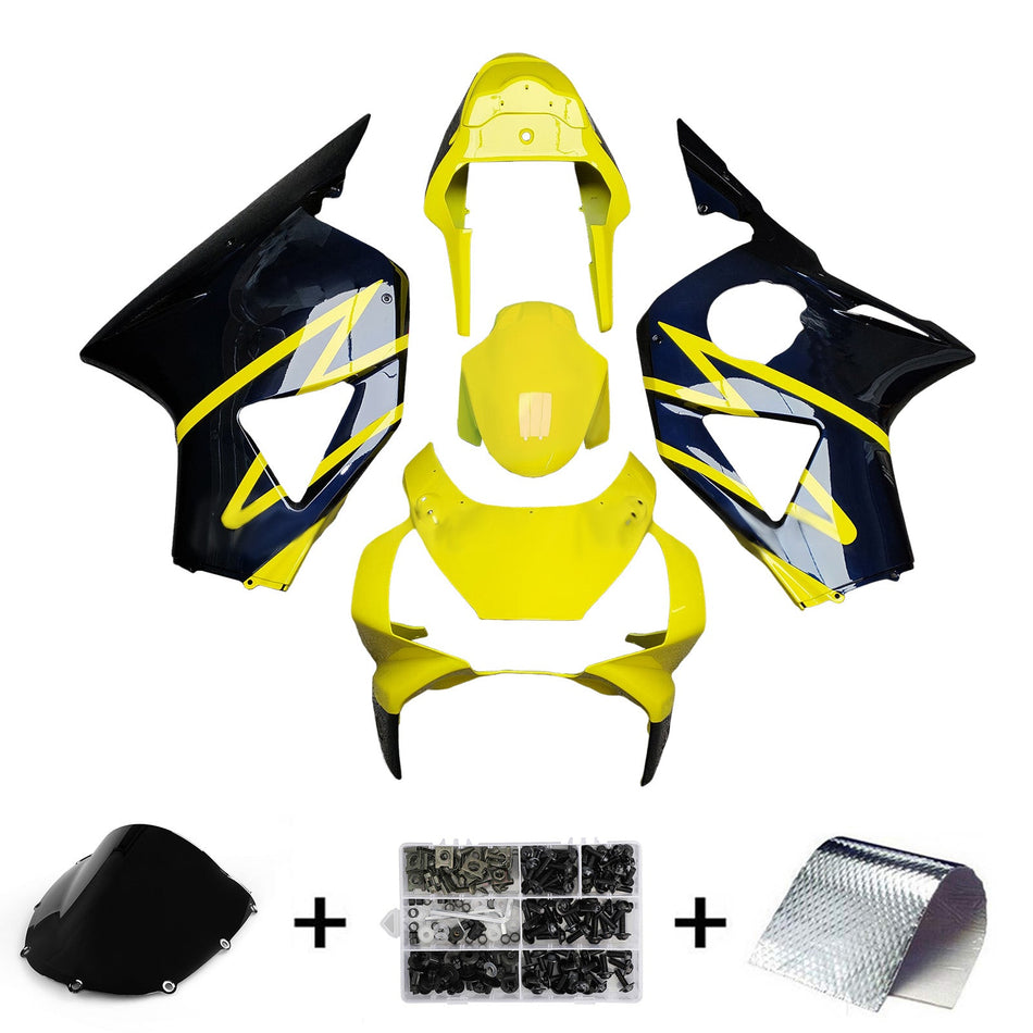 ホンダ CBR954 2002-2003 用 インジェクションフェアリングキット ボディワーク プラスチック ABS