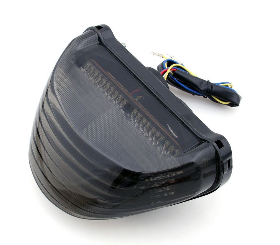 カワサキ Ninja ZX12R 00-05 用 一体型 LED テールライト ウィンカー スモーク ジェネリック