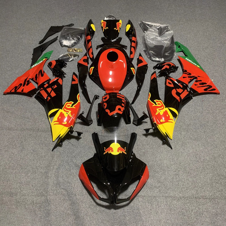 インジェクションフェアリングキット ボディワーク プラスチック ABS カワサキ ZX6R 636 2009-2012 に適合