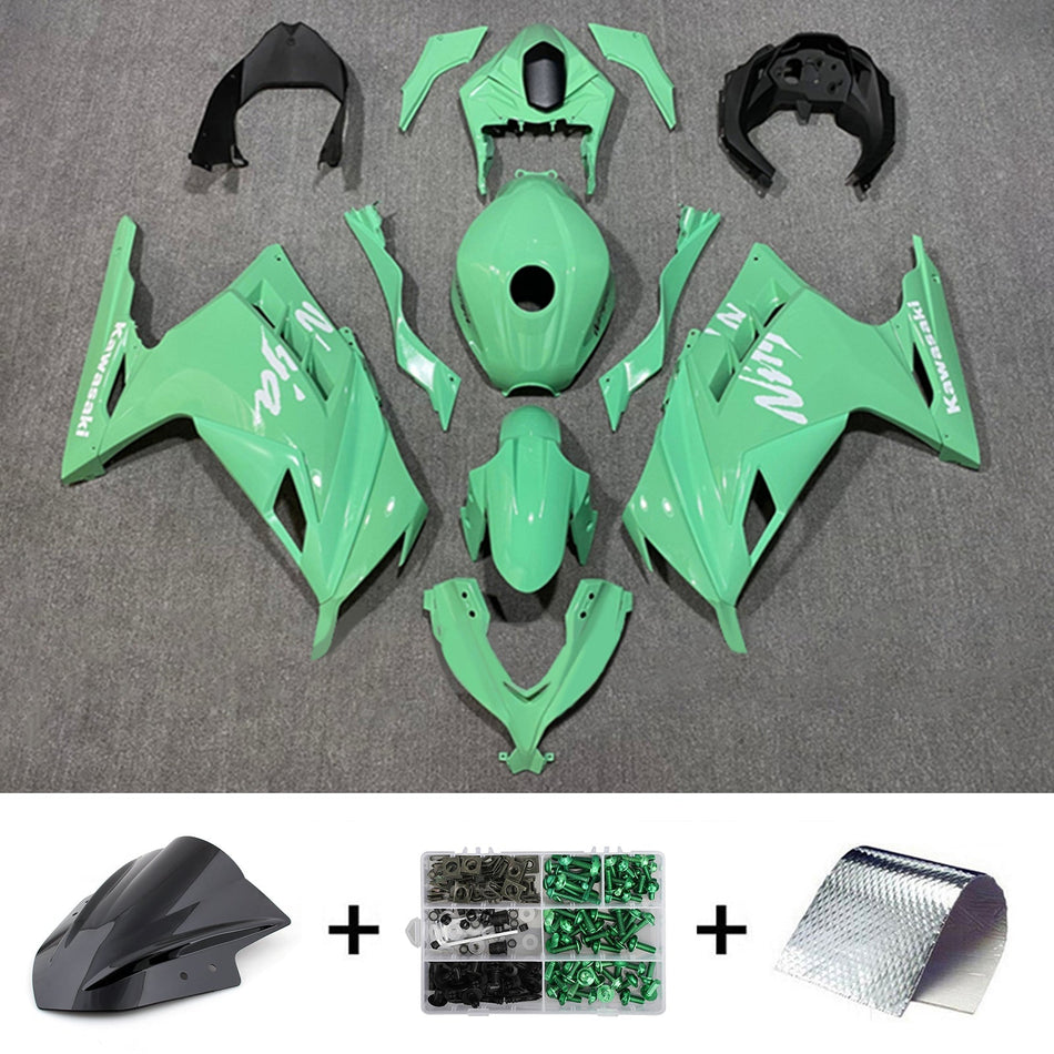 2013-2024 カワサキ EX300/Ninja300 インジェクションフェアリングキット ボディワーク プラスチック ABS
