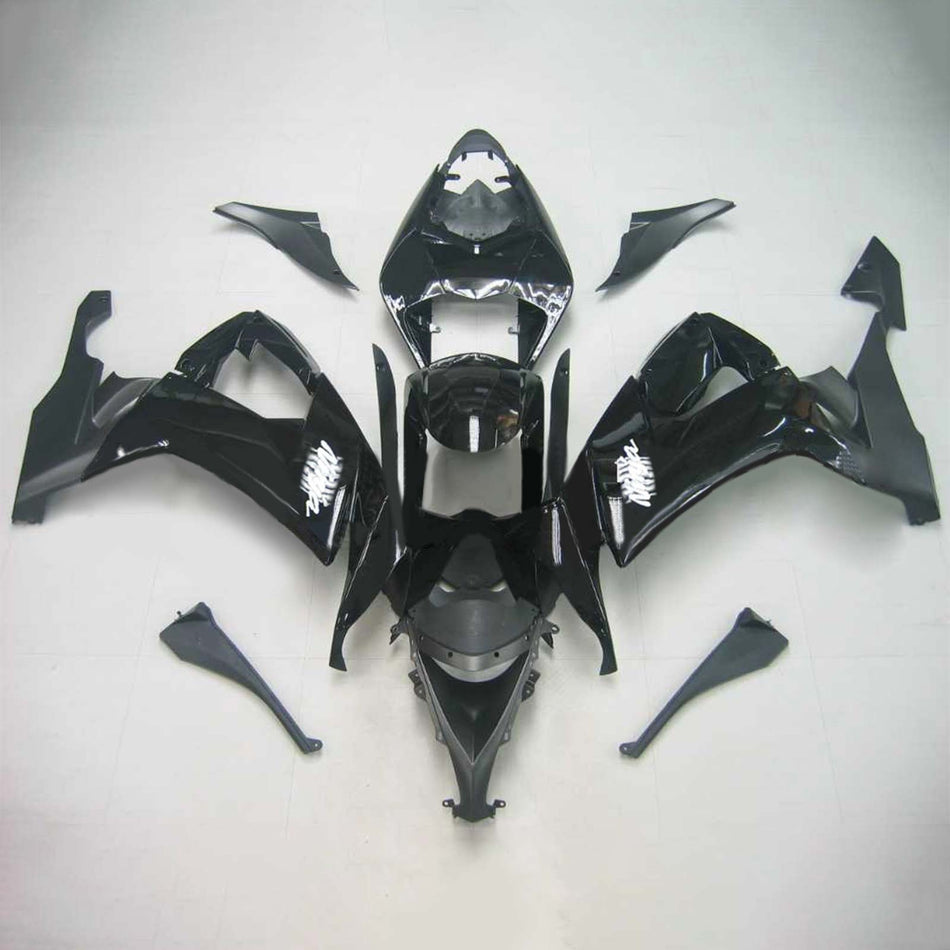 2008-2010 カワサキ ZX10R Amotopart インジェクションフェアリングキット ボディワーク プラスチック ABS #109