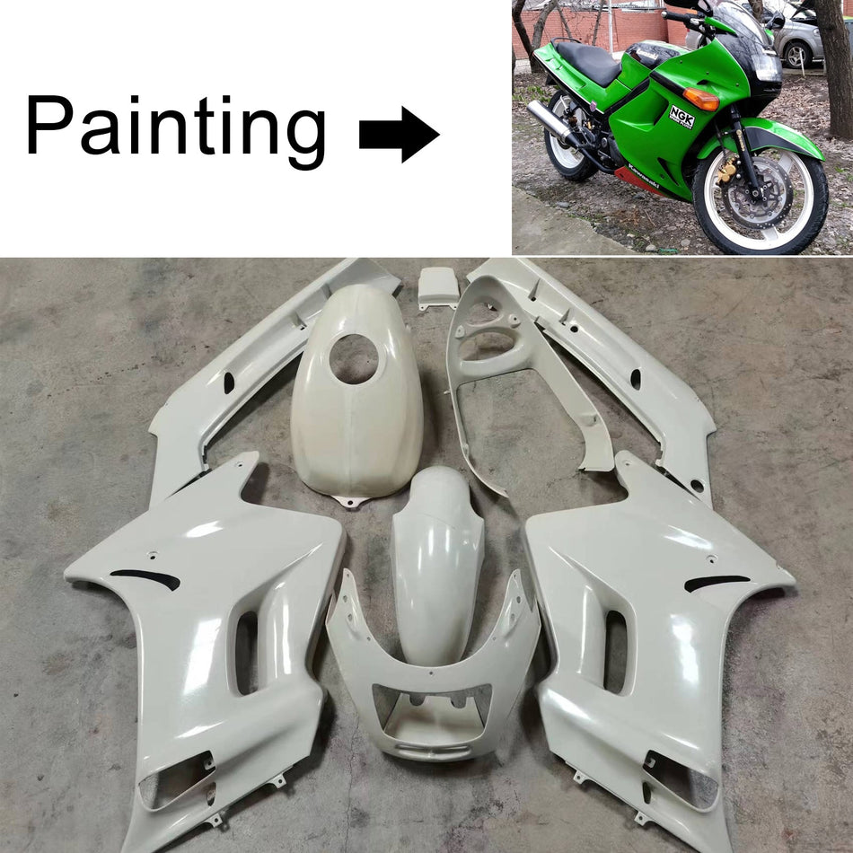 1996-2007 カワサキ ZZR250 インジェクションフェアリングキット ボディワーク ABS