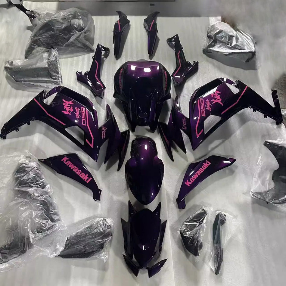 インジェクションフェアリングキット ボディワーク ABS カワサキ ER-6F Ninja650 2020-2025 に適合