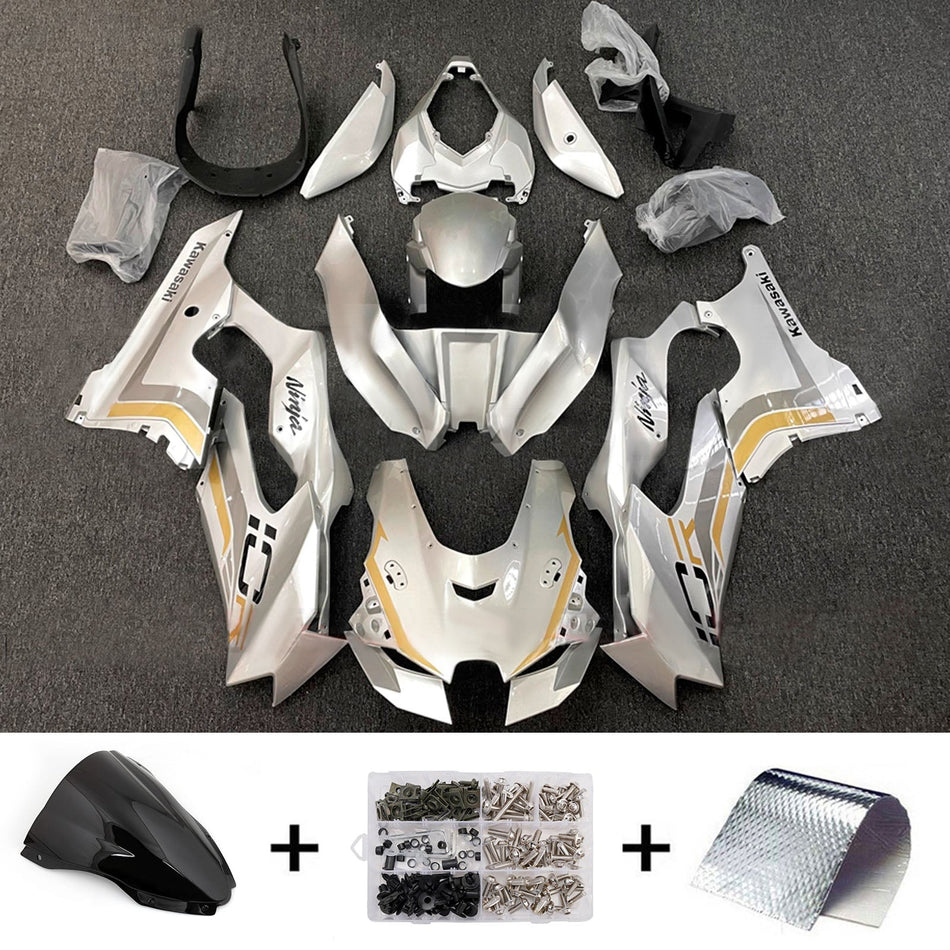 インジェクションフェアリングキット ボディワーク ABS カワサキ ZX-10R ZX-10RR 2021-2025 に適合